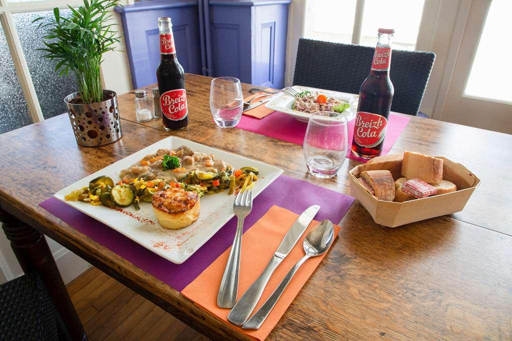Hotel Les Residences D'Armor Douarnenez Restaurante foto